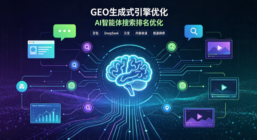 长安县GEO 浪潮来袭：生成式引擎优化崛起，创作者争抢豆包、DeepSeek、元宝智能体流量入口